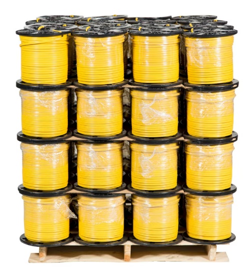 pallet of electrical wire